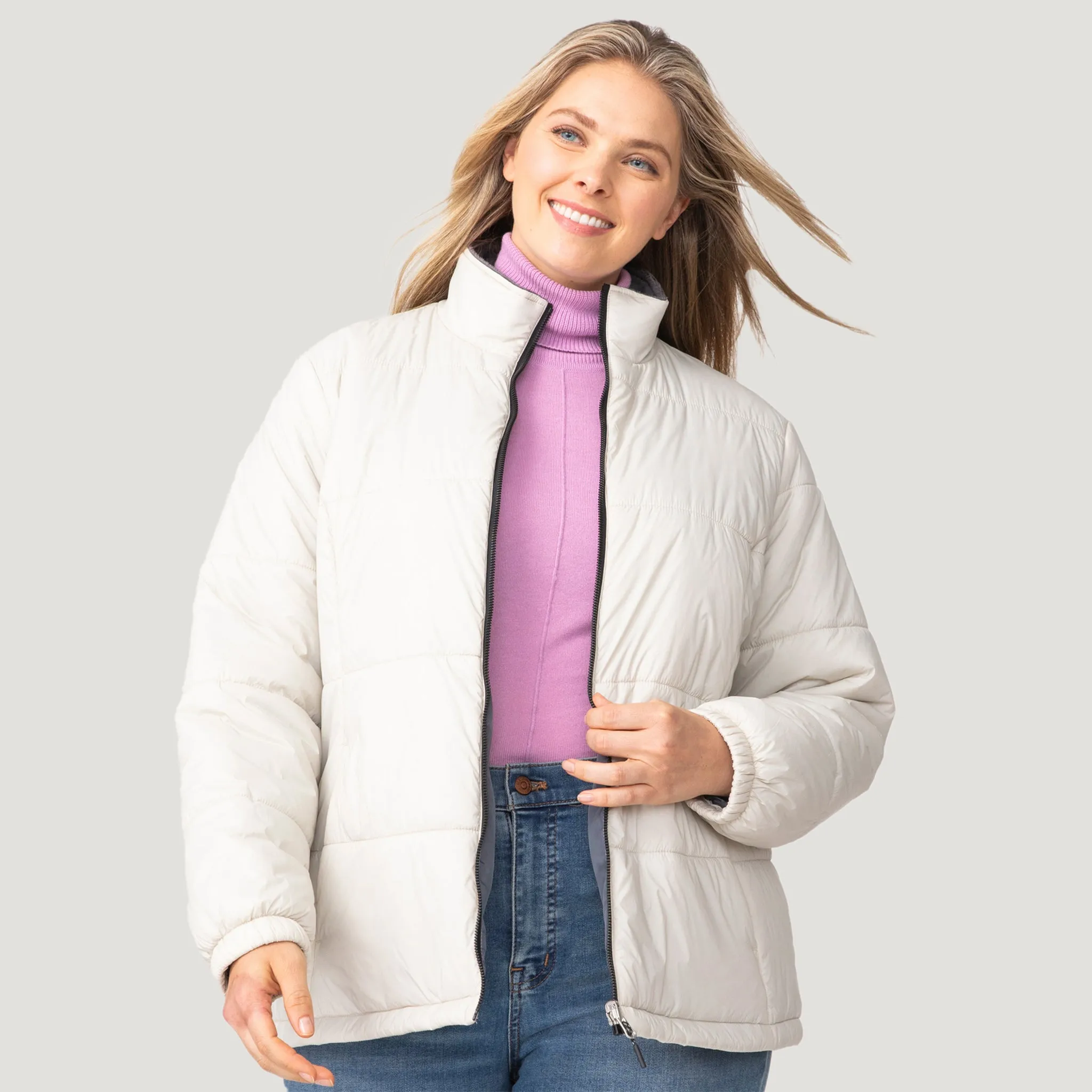 Women's Plus Size Back of Bell 3-in-1 Systems Jacket