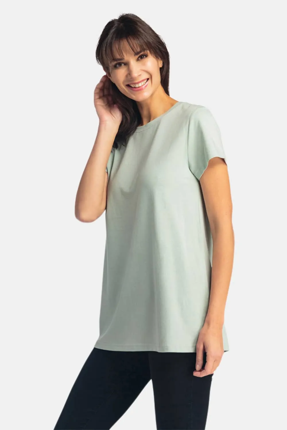 Women's Relaxed EcoFabric™ Crew Neck Tee