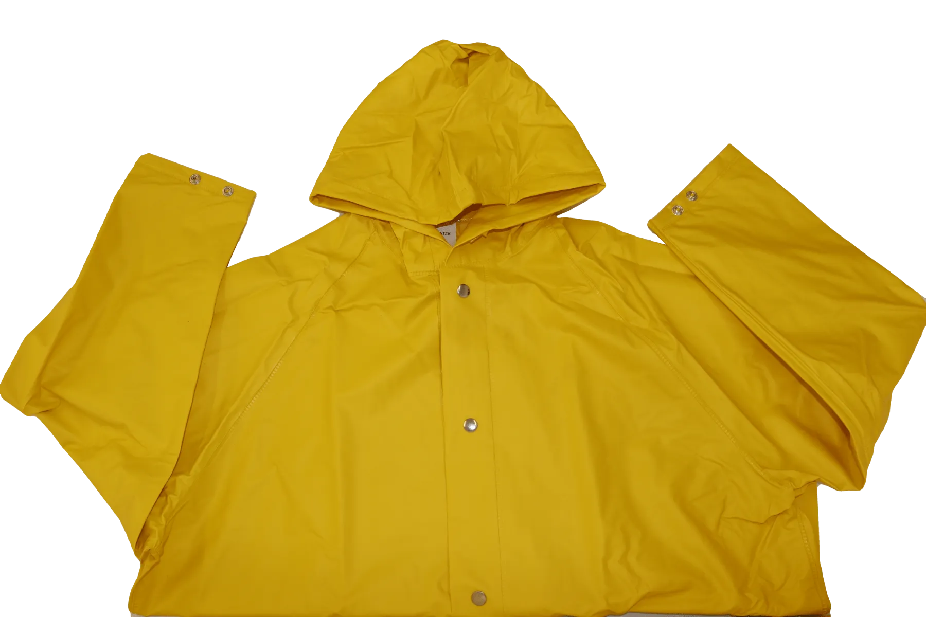 Yellow Hooded Safety Jacket