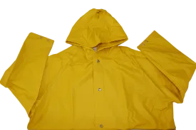 Yellow Hooded Safety Jacket